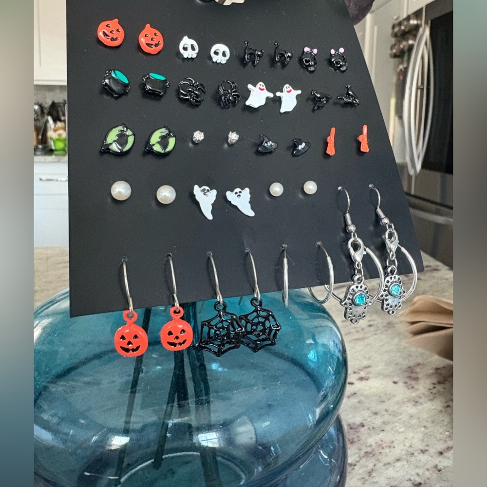 SPOOKY EARRINGS | Halloween and Boho Multi Set